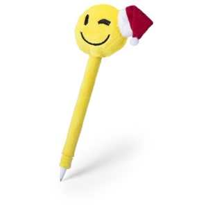 Długopis "uśmiechnięta buzia" ze świąteczną czapką AX-V1793-08C