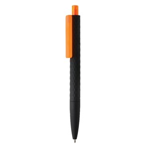 Delikatny w dotyku, czarny długopis X3 AX-P610.978