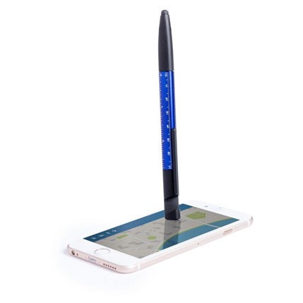 Długopis wielofunkcyjny, czyścik do ekranu, linijka, stojak na telefon, touch pen, śrubokręty AX-V1849-04