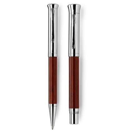 Zestaw piśmienny, długopis i pióro kulkowe AX-V1357-17