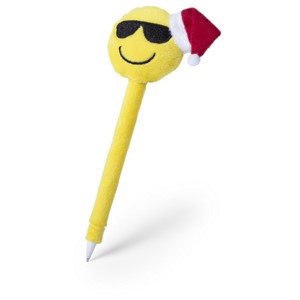 Długopis "uśmiechnięta buzia" ze świąteczną czapką AX-V1793-08B