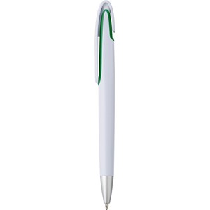 Długopis ze srebrną końcówką i kolorowym elementem pod klipem AX-V1799-06