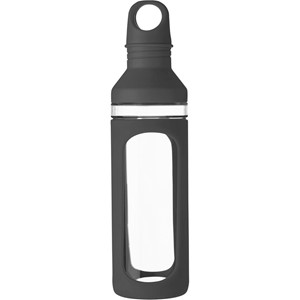 Szklana butelka 590 ml, silikonowy uchwyt AX-V9874-03