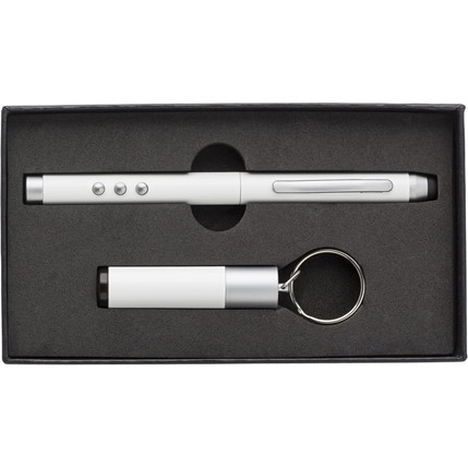 Wskaźnik laserowy, długopis, touch pen, lampka LED, odbiornik AX-V3582-02