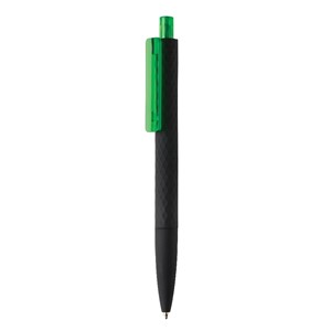 Delikatny w dotyku, czarny długopis X3 AX-P610.977