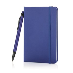 Notatnik A6, twarda okładka i długopis, touch pen AX-P773.265