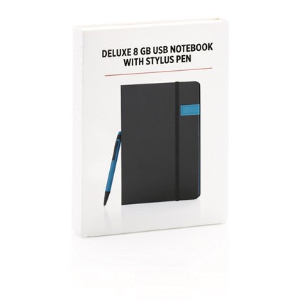 Luksusowy notatnik, pamięć USB 8GB i długopis AX-P773.335