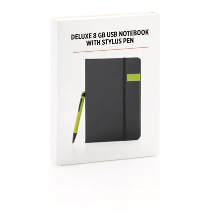 Luksusowy notatnik, pamięć USB 8GB i długopis AX-P773.337