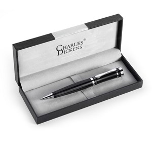 Długopis przekręcany Charles Dickens w pudełku AX-V1104-03