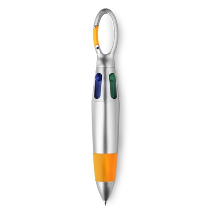 Długopis, wielokolorowy wkład, klip AX-V1504-07