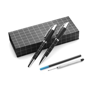 Zestaw piśmienny, długopis i pióro kulkowe AX-V1420-03