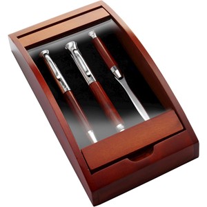 Zestaw piśmienny, długopis, pióro wieczne i nóż do listów AX-V1265-17