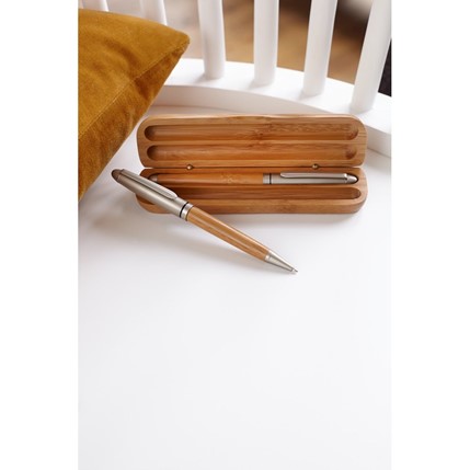 Bambusowy długopis w etui AX-V1303-16