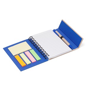 Zestaw do notatek, karteczki samoprzylepne, notatnik (kartki w linie), długopis AX-V2537-23